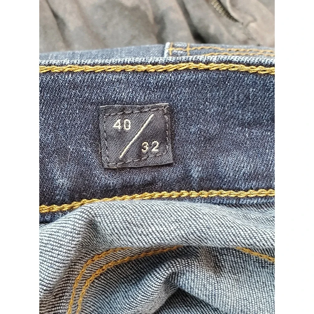 Lucky Brand Men Jeans‎ 40X32 Blue Denim 410 Athletic Straight 31